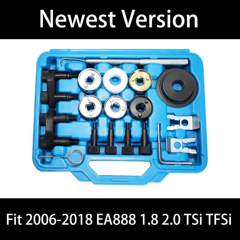 DPTOOL EA888 1.8 2.0 TSi TFSi Camshaft Crankshaft Engine Timing Tool Compatible with Audi VW 2006-2018 Replace T10352 T10368 T40196 T10354 T10060A T40011 T40098 T40267 T40271 (Upgrades Version) - Image 2